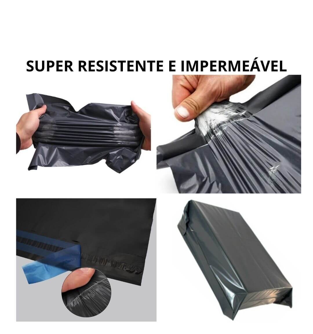 ENVELOPE ECOMMERCE 19X25 PRETO